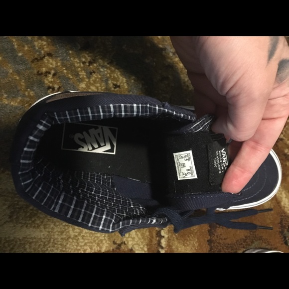 COPY - Vans high too navy blue size 6.5 ( womens 8) - Picture 8 of 8